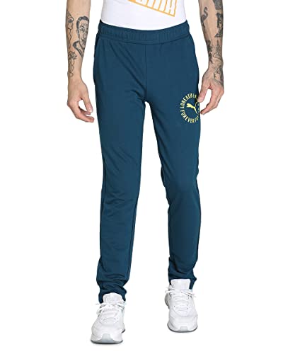 PUMA Mens Ms Graphic Pant XIII Intense Blue, S (67028265)