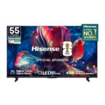 Hisense 55 Inch 55E7S Pro | Mini Dimming | Hi-QLED | Native 144Hz Game Mode | 48W Powerful Speakers | Gaming in Dolby Vision | Hands-Free Voice Control