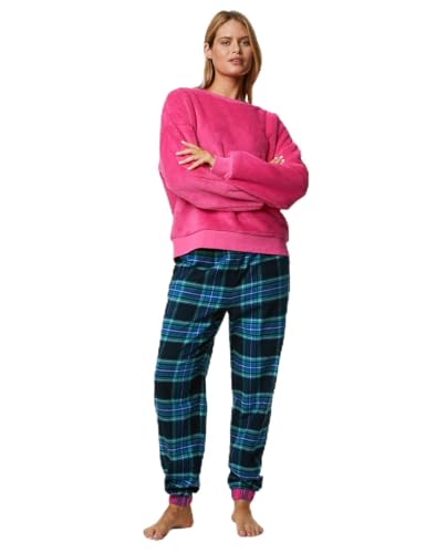 Marks & Spencer Pure Cotton Checked Pyjama Bottoms