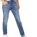 U.S. POLO ASSN. Men Blue Mid Rise Brandon Slim Tapered Fit Jeans