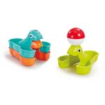 ELC Stacking Bath Toy for Babies 12M+, Multicolour Stacking Seals Play