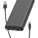 Belkin 20000 mAh Power Bank | Super Fast Charging | USB Type-C Input PD Port | 15W Charging for iPhone Series (16, 16 Pro Max), Samsung Galaxy, Google Pixel & More | 2 Years Warranty | Black