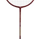 Li-Ning AYPK162-4 Carbon-Fiber Power 1500 G-Force Badminton Racquet, Size S2 (Red/White)