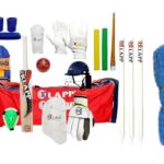 Klapp Made in India Kashmir Willow Cricket Kit with Cricket Net (7, Net Size (42×10))