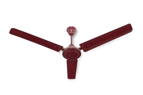 Singer Strom ES 1200 MM (48″) Star Rated Ceiling Fans for Home | BEE Rated Energy Efficient Ceiling Fan | Energy Saver | Rust Free Coating for Long Life | High Air Delivery | 2 Year Warranty 【Brown】