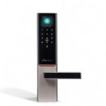 Godrej Locks Digital Lock I Advantis GSL D1 Lock for Main Door I7 Access Mode I Fingerprint I RFID I PIN Code I NFC I Bluetooth I Mechanical Key I Wi-Fi I VDP Compatible I Vegas Gold Finish|3Yrs Warranty Smart Door Lock(Grey)
