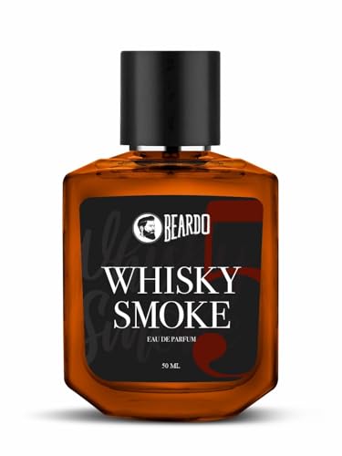 Beardo Whisky Smoke Perfume for Men,50ml|Spicy,Woody-Oudh Scent Eau De Parfum|Long Lasting Mens Perfume|Best Date Night Fragrance Body Spray|Day gift for husband|Gift for boyfriend