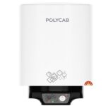 POLYCAB Celestia 5-Star 15L Water Heater (Geyser) | 5-yr tank & 2-yr product warranty | Temperature Control Knob | Enhanced Safety, Rust Proof Tank | Efficient Heating【White】