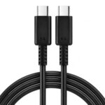 Voltua 60W USB C to C Cable 1M PD 3.0 Fast Charging Data Cable, Black