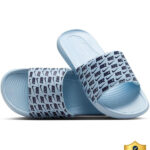 NIKE Men VICTORI ONE SLIDE PRINT Slides(Blue , 10)