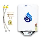 Aulten 25L 2000W Storage Water Heater (Geyser) with Glassline Tank, Copper Heating Element, 8 Bar Pressure and Triple Safety Shield