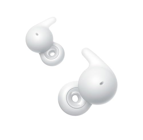 Sony LinkBuds Open WF-L910 Bluetooth Earbuds with an Open-Ring Design for Ambient Sound, Mic, TWS, Upto 22 Hrs Battery, Adaptive Sound Control- White