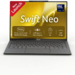 Acer Swift Neo AI PC Intel Core Ultra 5 125H – (8 GB/512 GB SSD/Windows 11 Home) SFN14-55 Notebook(14 inch, Steel Gray, 1.25 kg, With MS Office)