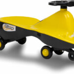Miss & Chief Little Champ Magic Car � Kids Swing Car(Ages 2+)|Twister Ride-On|Pedal-Free Car Rideons & Wagons Non Battery Operated Ride On(Yellow)