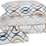 STARNSTYLE 350TC Microfiber Glace Cotton AC Comforter Set King Size Double Bed with 1 Flat bedsheet-90×100 inch and Two Pillow Covers II 4 pc Bedding Set White