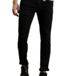Highlander Men’s Straight Fit Jeans | Mid Rise | Stretchable | Designed for Comfort & Ease of Movement| Jeans for Man