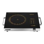 Havells 2200 Watt Infrared Induction Cooktop With Digital Display| Glo TC22-6KV Surge Protection| Sensor Touch| SS304 Food grade grill| 1 Year Door step Warranty By Havells