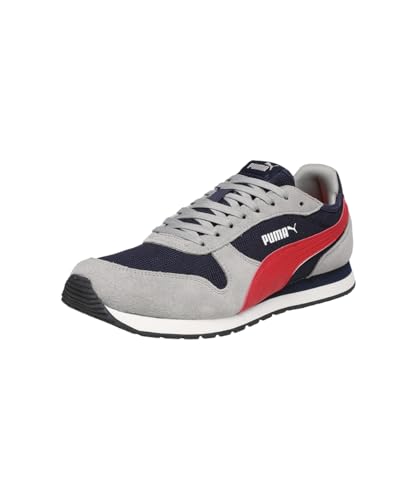 PUMA | ST Miler Suede Sneakers | Navy-for All Time Red-Flat Light Gray | 8UK