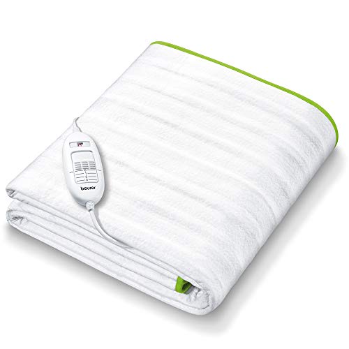 Beurer German Engineering TS 15 Double Electric Underblanket I 3 Temperature Settings I German Engineering I Overheat Protection I Illuminated Controls I Machine Washable 30°C I Removable Switch I Power of 60W I 3-Year Warranty