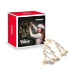 Goldmedal Twinkle Curtain String Light for Decoration | 8 Modes |Warm White