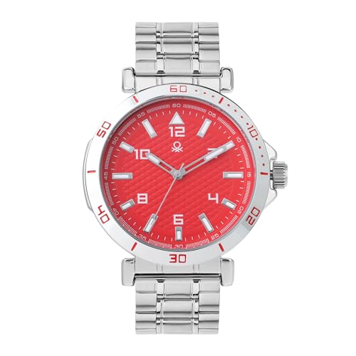 United Colors of Benetton Red Round Dial Analog Men’s Watch – UWUCG2503