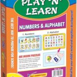 Creative’s Play N Learn – Numbers and Alphabet Jigsaw Puzzle | Educational Alphabet and Numbers Puzzle Game | Early Learning Game Toy for Kids | Play N Learn Series Puzzle 2 & Up Kids