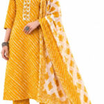 Bhavana impression Printed Kurta, Salwar & Dupatta Set