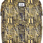 Genie Mosaic Daypack for Women & Girls (15L) | Modern Travel & Outdoor Daypack | Multi-Compartment | Mustard Yellow