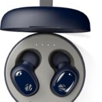 ZEBRONICS Zeb-Sound Bomb 1 TWS Earbuds with BT5.0, Up to 12H Playback, Touch Controls, Voice Assistant, Splash Proof with Type C Portable Charging Case (Blue)