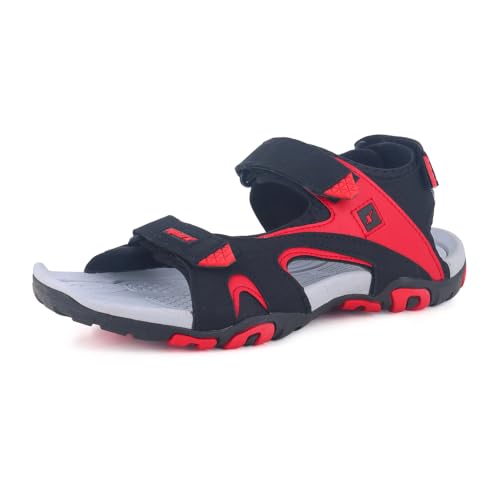 SPARX Men’s SS0453G Black RED Sandal 9 (SS0453GBKRD0009)