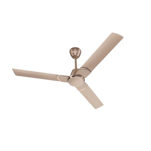 Bajaj Classico Sleek Deco 5S 1200MM BLDC Ceiling Fan with Remote | BEE 5 Star Rated Energy Efficient | Sleek Aesthetic Design | High Air Delivery |2-Year Warranty | Rust Brown