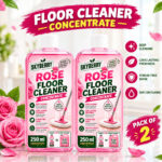 skyberry Concentrated Floor Cleaner | Powerful Cleaning Liquid for Home & Office rose(2 x 250 ml)