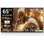 Sony 164 cm (65 inches) BRAVIA 2M2 Series 4K Ultra HD Smart LED Google TV K-65S25BM2