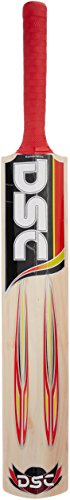 DSC Fire Kashmir Willow Cricket Bat ( Size: Short Handle, Ball_ type : Tennis Ball, Playing Style : All-Round )