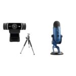 Logitech C922 Pro Stream Webcam, HD 1080p/30fps or HD 720p/60fps, Digital, Hyperfast Streaming, Ster