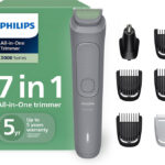 PHILIPS MG3911/15 Fully Waterproof Trimmer 60 min  Runtime 5 Length Settings(Grey)