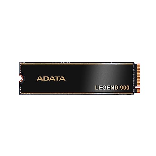 ADATA XPG Legend 900 | SSD 512GB | NVME | Upto 7000MB/s Speed | Black (SLEG-900-512GCS)