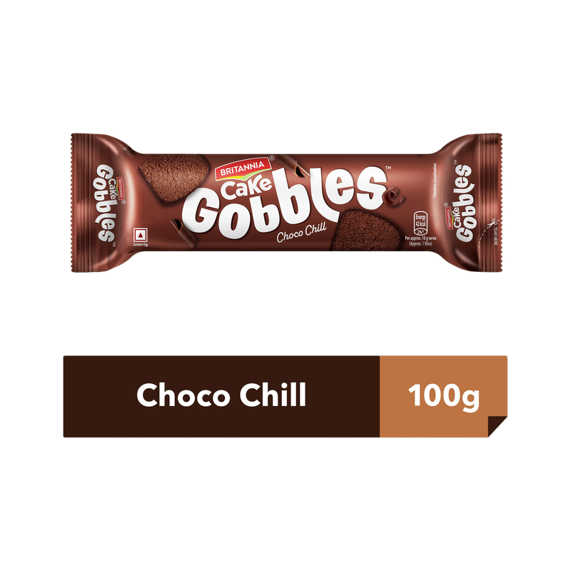 BRITANNIA Gobbles Bar Choco Chill Cake(100 g)