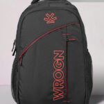 WROGN spacy unisex fits upto 16 Inches/college bag/school bag with Raincover 45 L Laptop Backpack(Black)