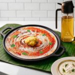 HomeWiz Cast Iron Non Stick Dosa Tawa 30 cm | Free Oil Dispenser 500ml | Pre-Seasoned Cast Iron Tawa for Roti & Dosa | Big Size Cast Iron Dosa Tawa | Lifetime Usage | Works on Induction & Gas Stove
