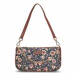 ZOUK Baguette Bag | Crossbody Bags for Women | Women’s Handbags | Stylish Sling Bag for Woman | Vegan Leather Evening Bag |Purse and Wallet