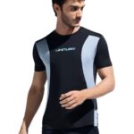 Men’s Stylish Supersoft Cut and Sew Breathable T-Shirt with Hologram Chest Print| Sports wear | Activewear