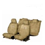 Flomaster Towelmate Seat Cover for Maruti Swift (Set of 3, Beige)