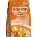 Cheffin Shahi Paneer Masala Kit, 285g | Complete Curry in 3 Easy Steps | 100% Natural, No Preservatives | Ready in 5 Min| Serves 2-3