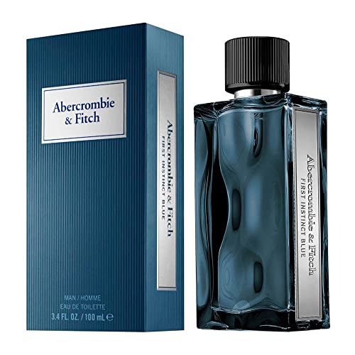 Abercrombie & Fitch First Instinct Blue Eau De Toilett Spray For Men, 100ml (Fresh Fougere)