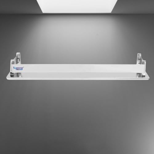 Sellzy® 4001 Heavy Stainless Steel Nickel, Chrome Bathroom Shelf Accessories – 1 Piece