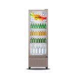 Haier HVC 405 GT5, 5 Star, Touch LED Visi Cooler Glass Door, Adjustable Shelves, Single Door Commercial Refrigerator (360 L, White)