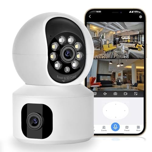 MacCam 4+4MP Smart WiFi PTZ CCTV Camera (MGT) (MGT3)