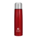 Clay Craft Vacbott Terra Double Walled|18 Hours Hot and 24 Hours Cold Vacuum Insulated|Thermosteel| Flask 500 ml|Steel Water Bottles for Office|Travelling|BPA-Free|BIS Certified|1Year Limited Warranty