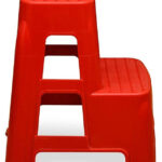 Nilkamal STURDY STEP STOOL RED STL21 Living & Bedroom Stool(Red, Pre-assembled)